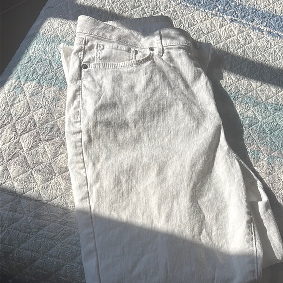 LOFT Women's White Skinny Jeans - Picture 1 of 5